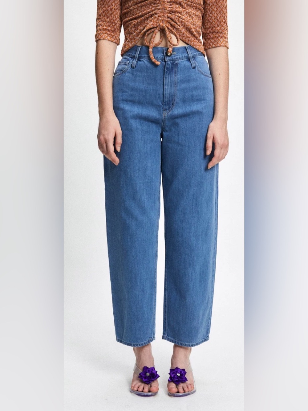 Rita Row Ludwig Balloon leg/slight Barrel jeans.